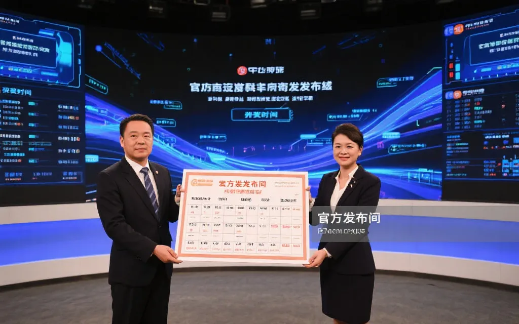 官方数据发布场景，展现权威与规范